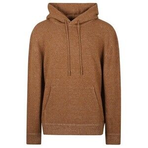 Zegna Relaxed Fit Brown Cashmere Blend Sweater - NWT